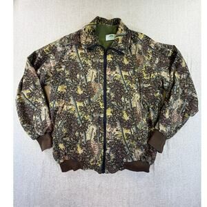 Bushlan Men's XL Brown South Texas Brush Camo Long Sleeve Hunting Jacket Outdoor